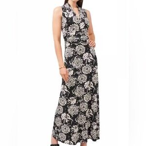 VINCE CAMUTO
Batik Floral Tie Dye Halter Neck Maxi Dress, size small